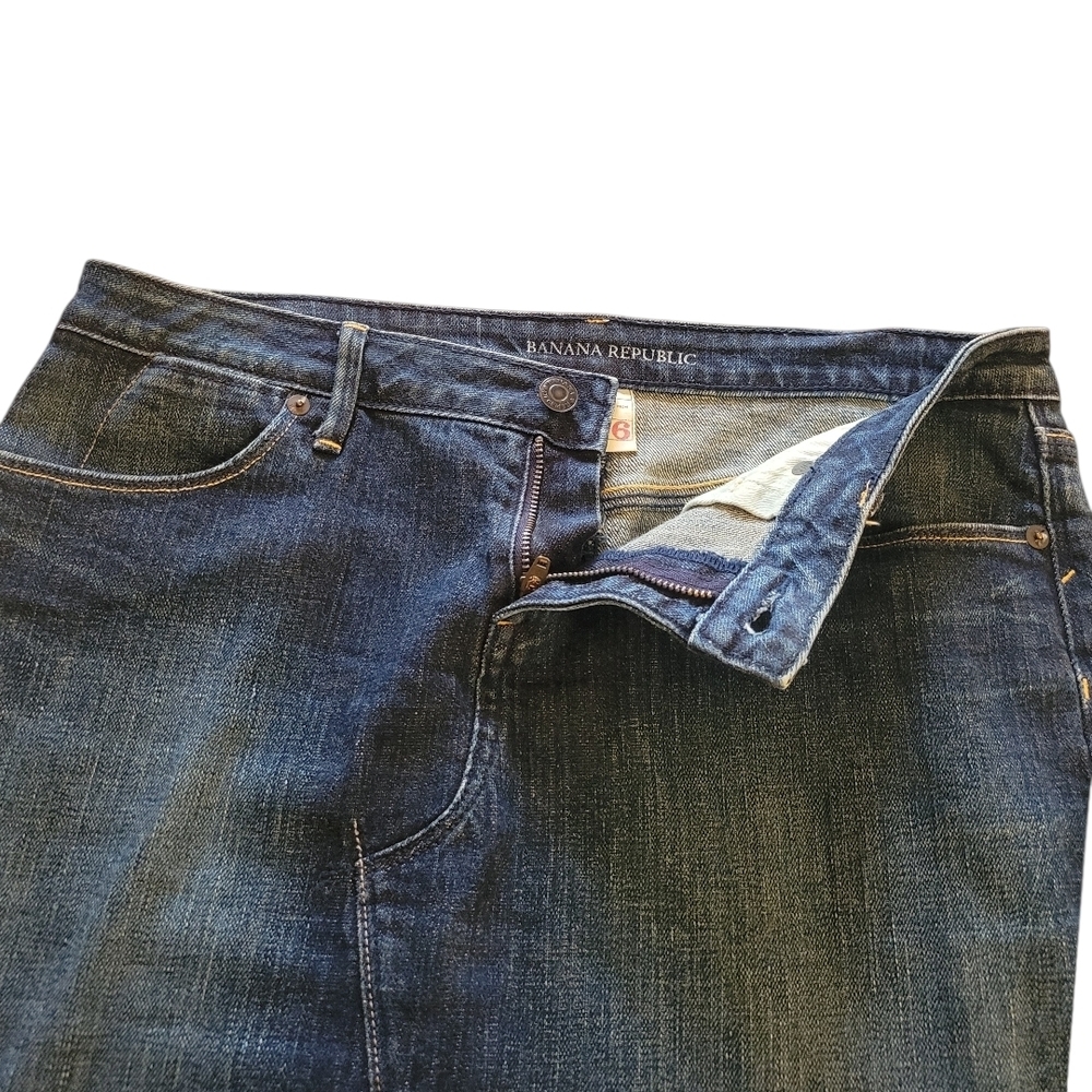 Banana Republic Dark Blue Denim Jeans - Picture 7 of 7